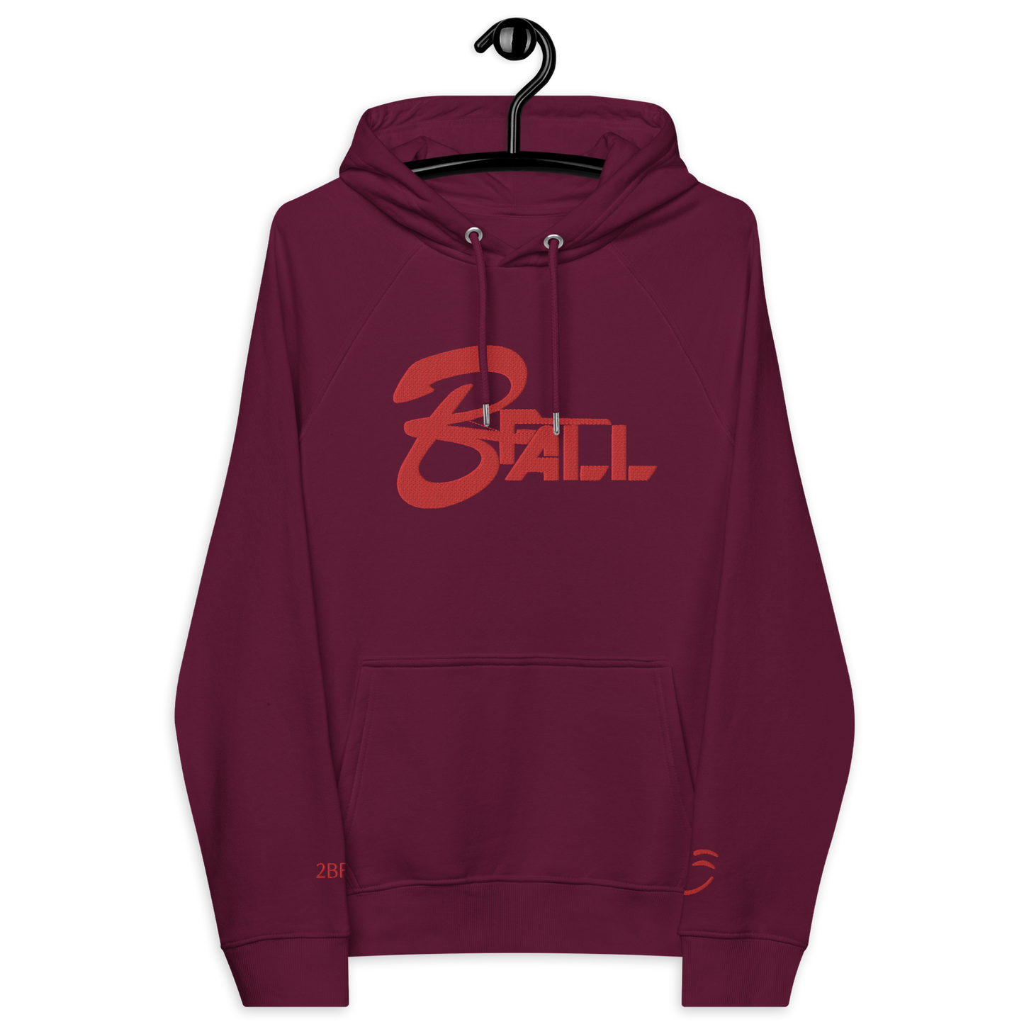 Sweat à capuche écologique Raglan unisexe